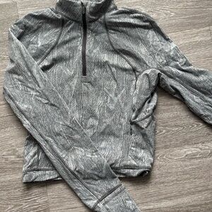 Lululemon rulu run cropped half zip
